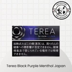 Terea Black Purple Menthol Japan