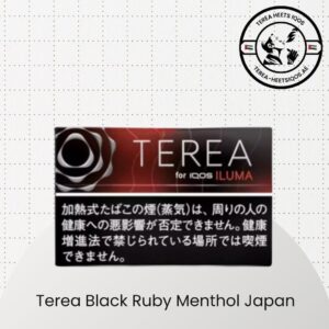 Terea Black Ruby Menthol Japan